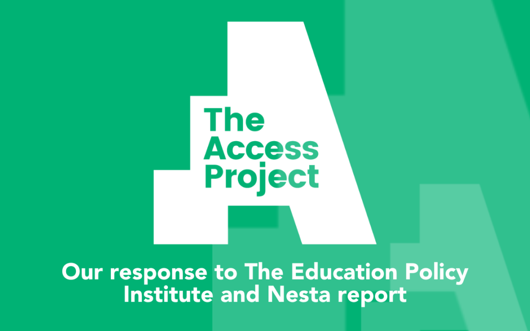 “It is a critical time to be working on the frontlines of reducing educational inequality” – Our response to The Education Policy Institute and Nesta report