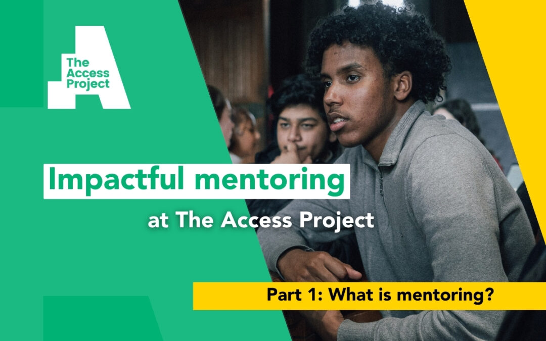What is impactful mentoring? Widening access for higher education